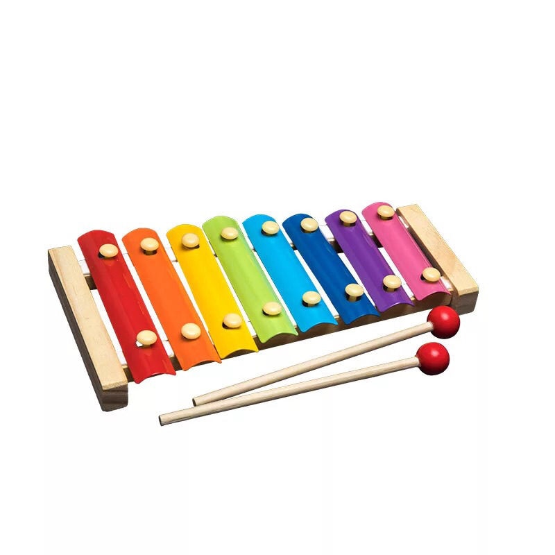 Wooden Rainbow Blocks