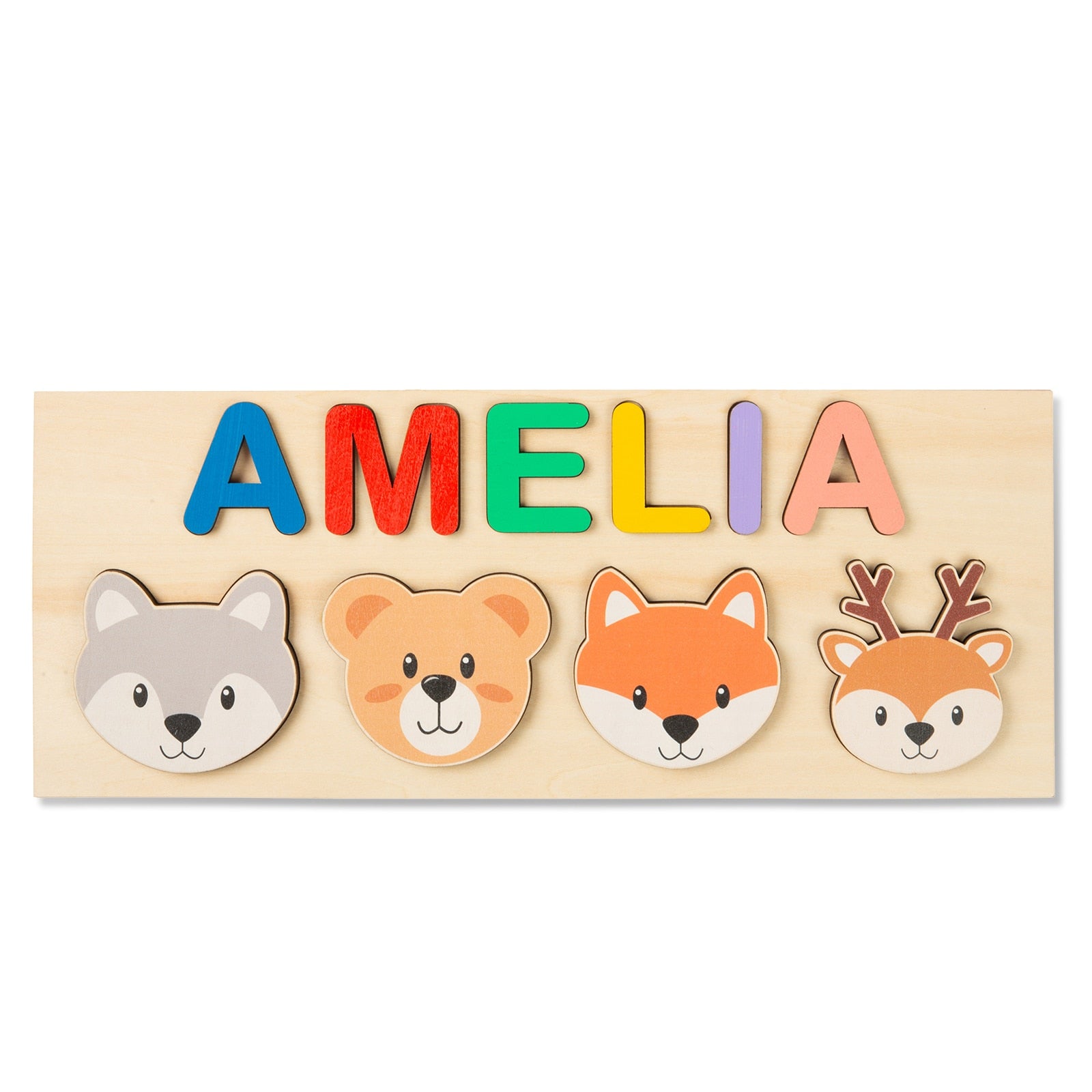 Customizable Wood Name Puzzle